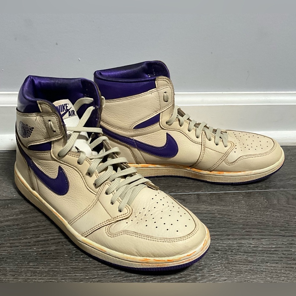 Nike Jordan 1 Retro High OG Metallic Purple 2021,unisex SIZE 12(CM 29